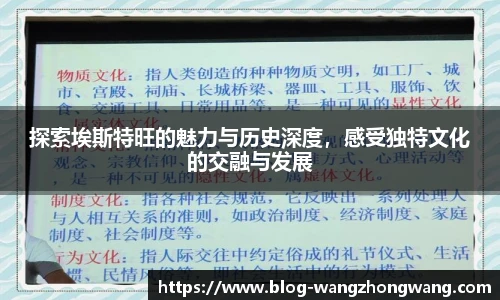 探索埃斯特旺的魅力与历史深度，感受独特文化的交融与发展